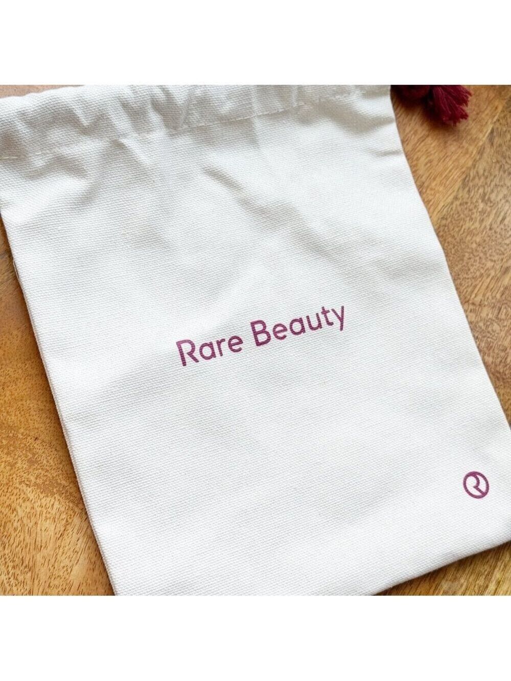 Rare Beauty by Selena Gomez Canvas Drawstring Makeup Bag – New - Picture 2 of 4